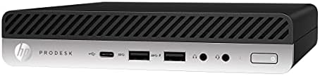 HP Prodesk 600 G3 Micro Computer Mini PC (Intel Quad Core i5-7500T 2.7Ghz, 16GB DDR4 Ram, 256GB SSD, Display Port, USB 3.0, USB-C) Win 10 Pro (Renewed)