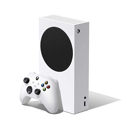 Microsoft Xbox Series S 512GB Game All-Digital Console + 1 Xbox Wireless1 Controller, White – 1440p Gaming Resolution, 4K Streaming Media Playback, WiFi (Renewed)